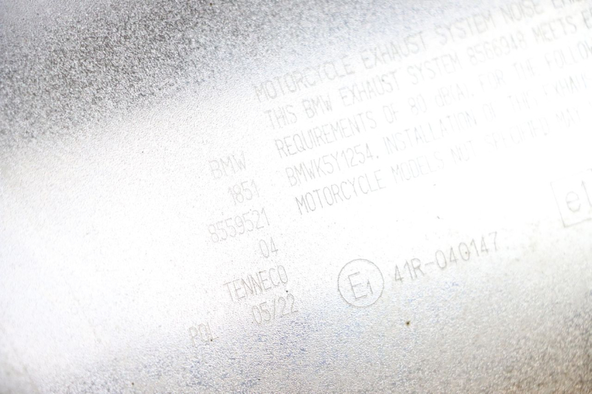 photo de SILENCIADOR DE ESCAPE BMW R GS 1250 (2021 - 2024) - Zoom do estado de desgaste