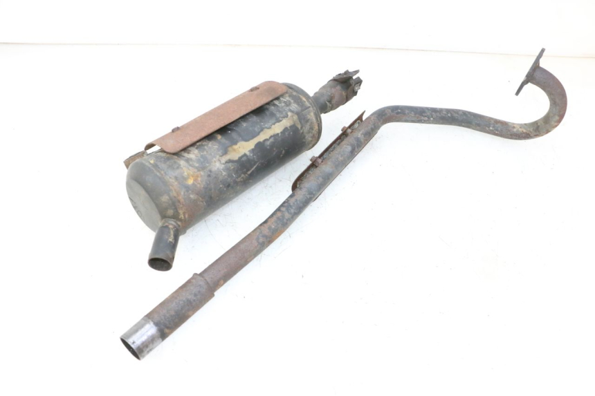 photo de SILENCIADOR DE ESCAPE HYTRACK S 150 (2003 - 2011) - Zoom do estado de desgaste