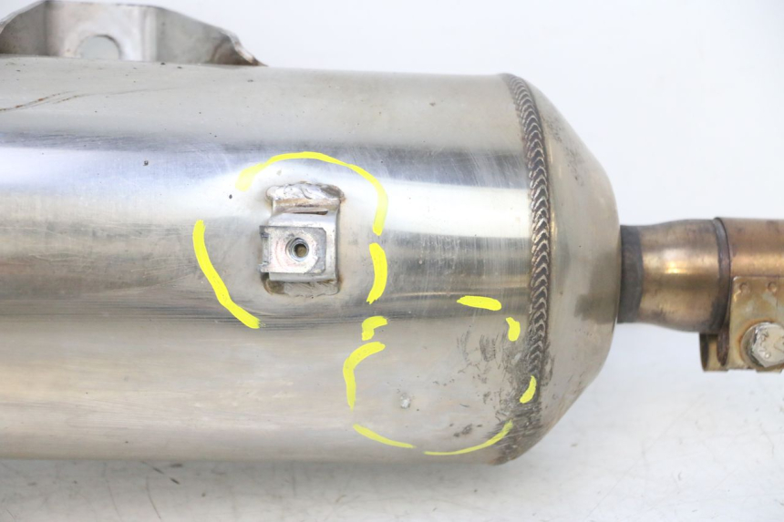 photo de SILENCIADOR PEUGEOT SATELIS 125 (2013 - 2018) - Inspeção visual