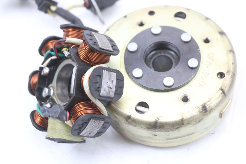 photo de ROTOR ESTATOR JONWAY AZTRAL 125 (2008 - 2017) - Zoom do estado de desgaste