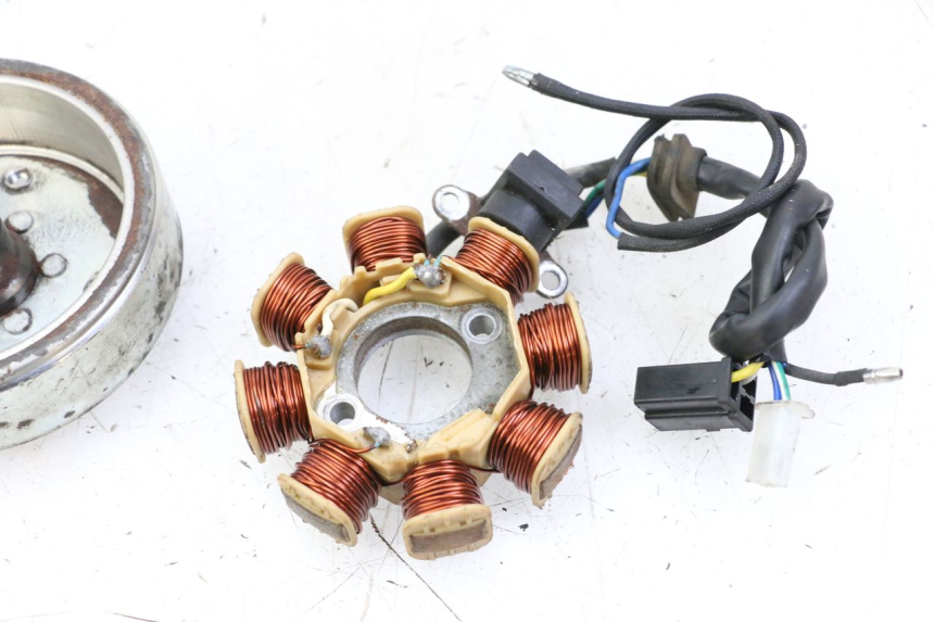 photo de ROTOR ESTATOR JM MOTORS EVOLIS 4T 50 (2018 - 2022) - Zoom do estado de desgaste
