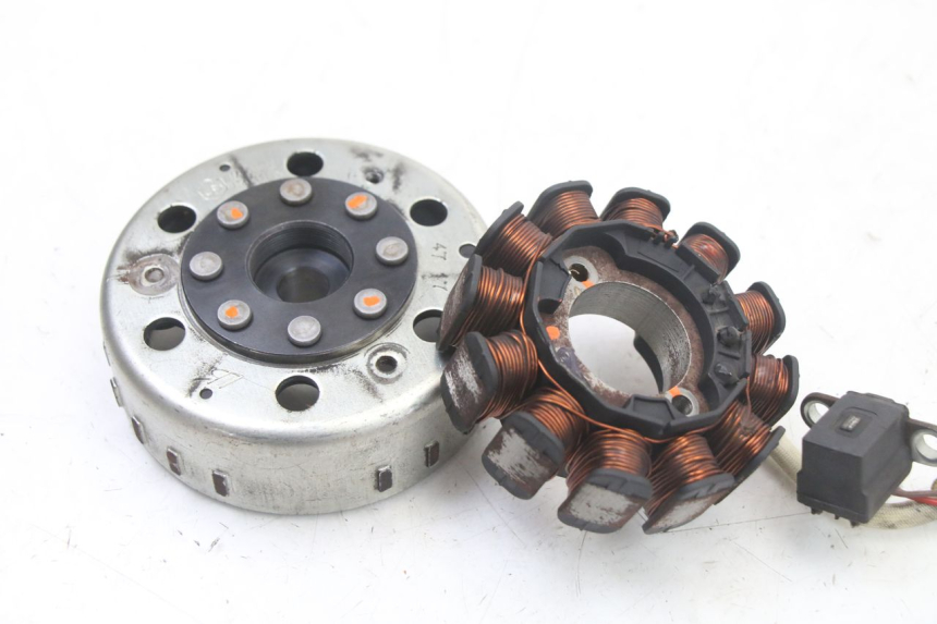 photo de ROTOR ESTATOR PIAGGIO ZIP 4T 50 (2018 - 2020) - Zoom do estado de desgaste