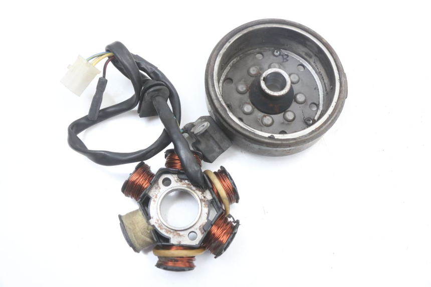 photo de ROTOR ESTATOR PEUGEOT STREETZONE 2T 50 (2014 - 2019) - Zoom do estado de desgaste
