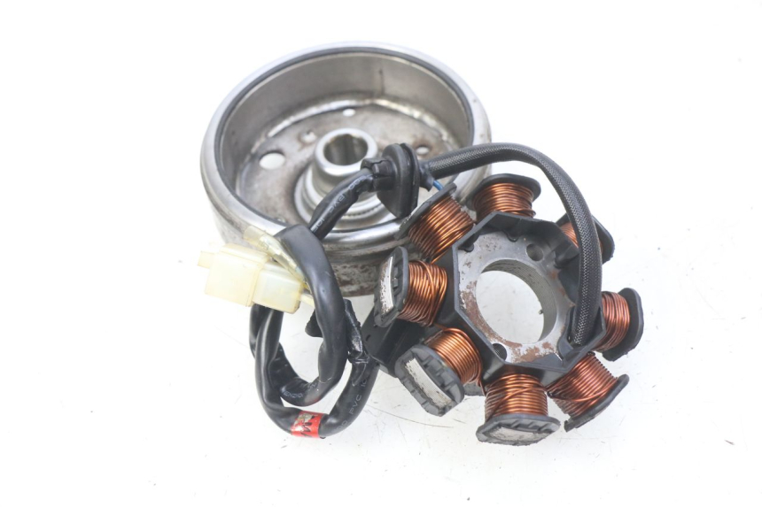 photo de ROTOR ESTATOR PEUGEOT VIVACITY NEW 4T 50 (2008 - 2017) - Zoom do estado de desgaste