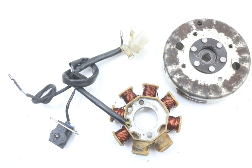 photo de ROTOR ESTATOR UNIVERSAL BIKE ZN50QT-11B 50 (2018 - 2021) - Zoom do estado de desgaste
