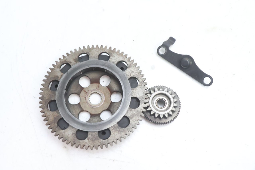 photo de ENGRENAGEM LIVRE DO MOTOR DE ARRANQUE MBK BOOSTER SPIRIT 50 (1996 - 1999) - Zoom do estado de desgaste