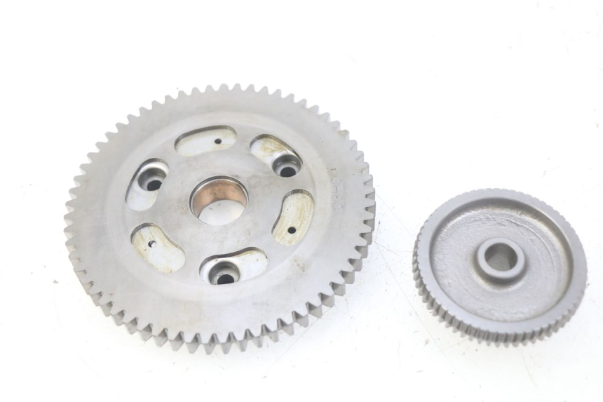photo de ENGRENAGEM LIVRE DO MOTOR DE ARRANQUE SUZUKI BURGMAN 125 (2007 - 2014) - Zoom do estado de desgaste