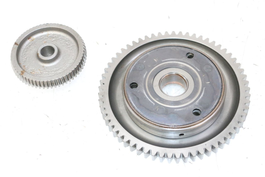 photo de ENGRENAGEM LIVRE DO MOTOR DE ARRANQUE SUZUKI BURGMAN 125 (2007 - 2014) - Zoom do estado de desgaste