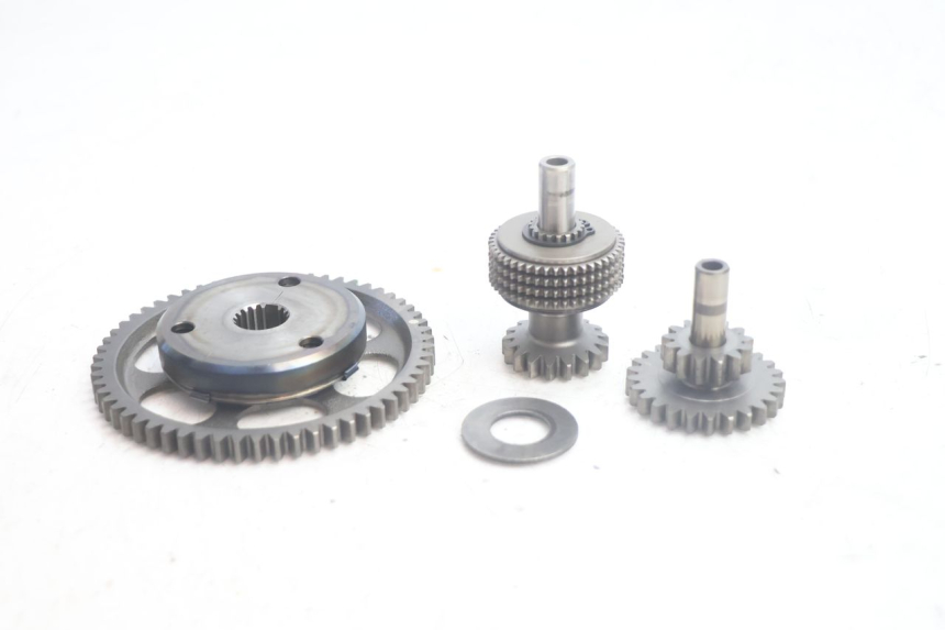 photo de ENGRENAGEM LIVRE DO MOTOR DE ARRANQUE SUZUKI BURGMAN EXECUTIVE ABS 650 (2006 - 2012) - Zoom do estado de desgaste