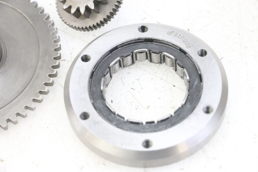 photo de ENGRENAGEM LIVRE DO MOTOR DE ARRANQUE HONDA CRF-F CRF F 110 (2019 - 2022) - Estado da superfície