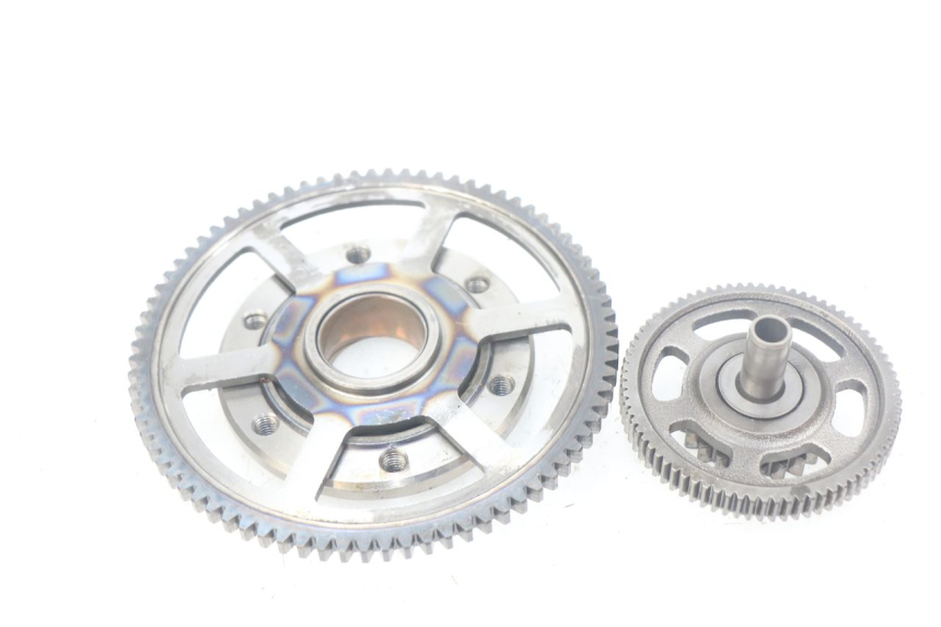 photo de ENGRENAGEM LIVRE DO MOTOR DE ARRANQUE YAMAHA FJR ABS 1300 (2006 - 2012) - Zoom do estado de desgaste