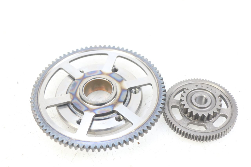 photo de ENGRENAGEM LIVRE DO MOTOR DE ARRANQUE YAMAHA FJR ABS 1300 (2006 - 2012) - Zoom do estado de desgaste