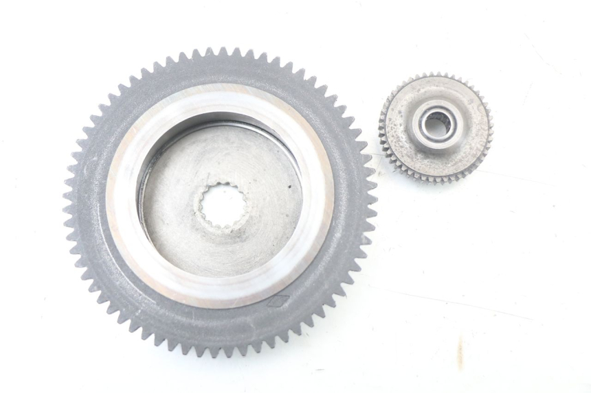 photo de ENGRENAGEM LIVRE DO MOTOR DE ARRANQUE NECO GPX LC 2T 50 (2014 - 2018) - Zoom do estado de desgaste
