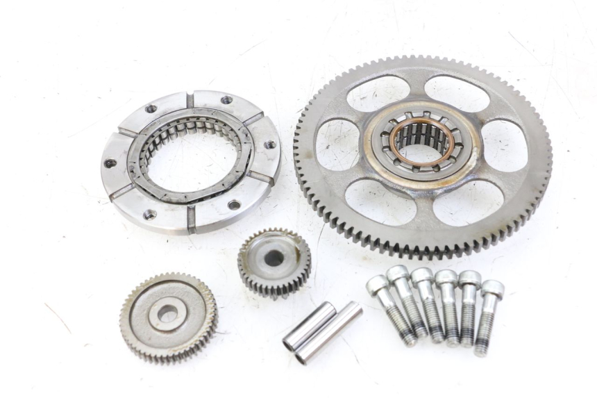 photo de ENGRENAGEM LIVRE DO MOTOR DE ARRANQUE HONDA VT C2 SHADOW 750 (1997 - 2001) - Zoom do estado de desgaste