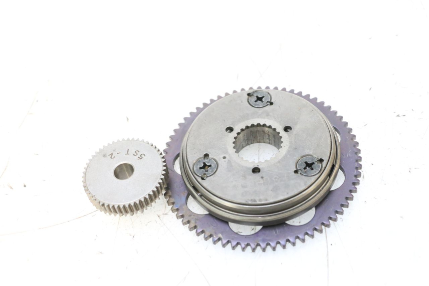 photo de ENGRENAGEM LIVRE DO MOTOR DE ARRANQUE YAMAHA NEOS NEO'S 4T 50 (2008 - 2016) - Zoom do estado de desgaste