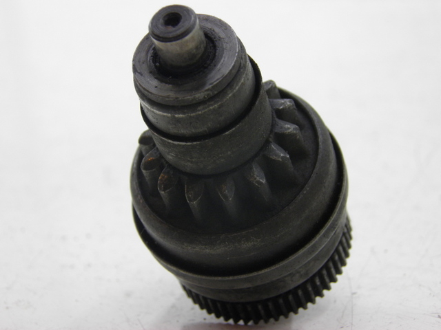 photo de ENGRENAGEM LIVRE DO MOTOR DE ARRANQUE PIAGGIO LIBERTY 2T 50 (2004 - 2008) - Zoom do estado de desgaste