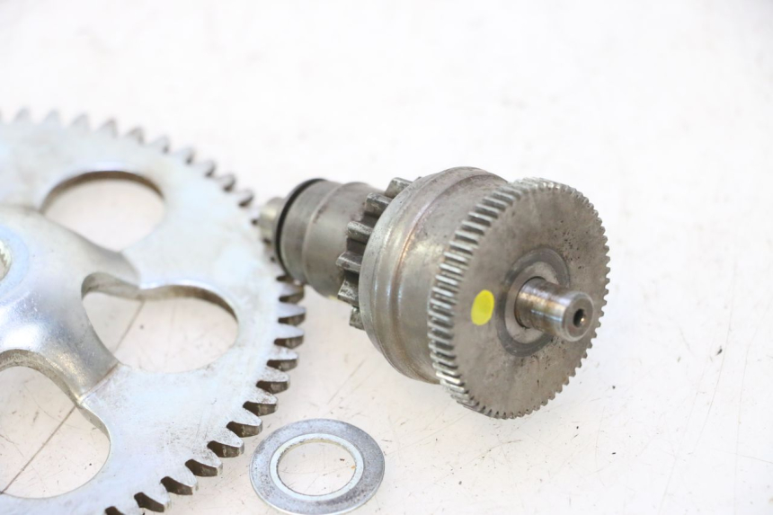 photo de ENGRENAGEM LIVRE DO MOTOR DE ARRANQUE PEUGEOT VIVACITY NEW 2T 50 (2008 - 2017) - Zoom do estado de desgaste