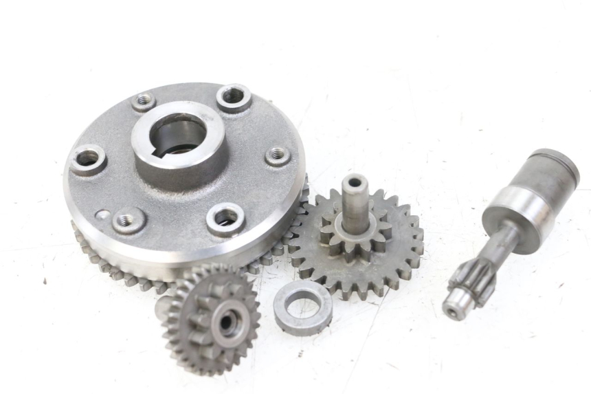 photo de ENGRENAGEM LIVRE DO MOTOR DE ARRANQUE YAMAHA FZS FAZER 600 (2001 - 2003) - Zoom do estado de desgaste