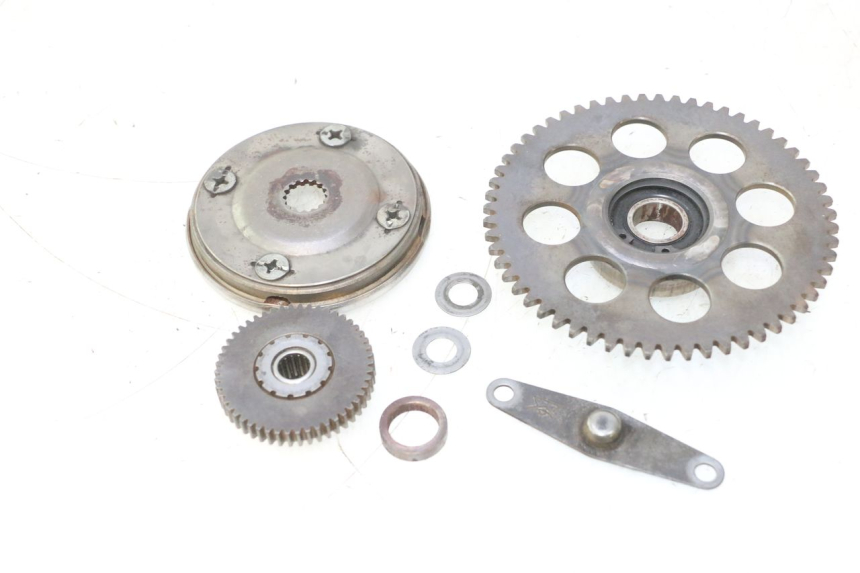 photo de ENGRENAGEM LIVRE DO MOTOR DE ARRANQUE YAMAHA YP MAJESTY 125 (2002 - 2006) - Zoom do estado de desgaste