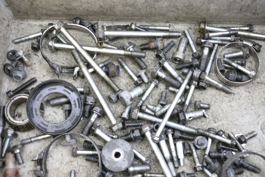 photo de SACO DE PARAFUSOS E FERRAGENS SUZUKI BURGMAN EXECUTIVE ABS 650 (2006 - 2012) - Zoom do estado de desgaste