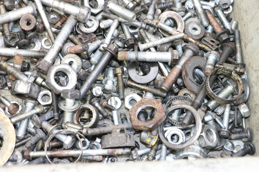 photo de SACO DE PARAFUSOS E FIXADORES PIAGGIO MP3 LT 400 (2007 - 2012) - Zoom do estado de desgaste