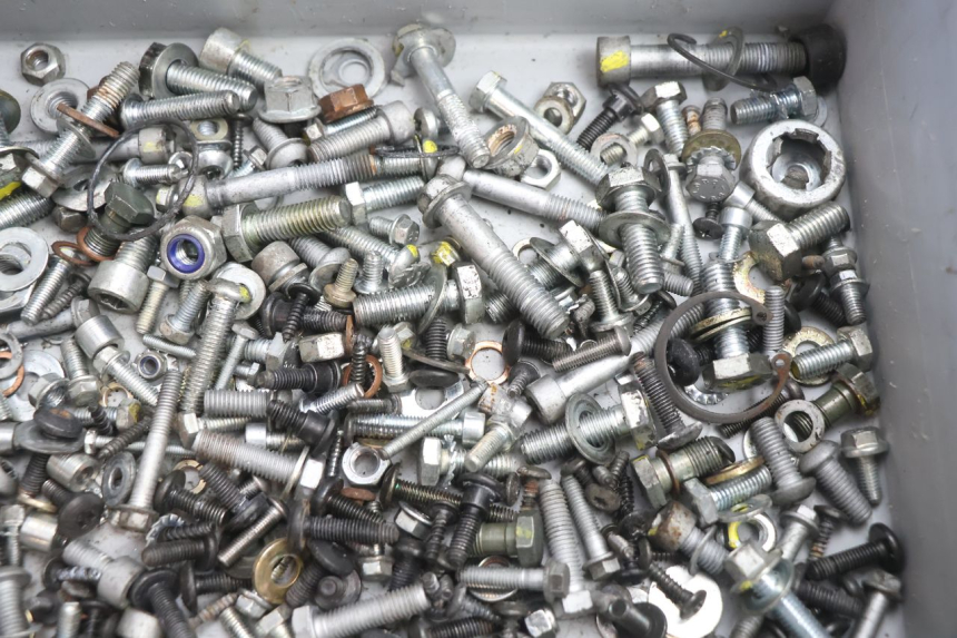 photo de SACO DE PARAFUSOS E FIXADORES PIAGGIO MP3 LT 400 (2007 - 2012) - Zoom do estado de desgaste