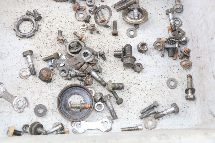 photo de SACO DE PARAFUSOS E FERRAGENS YAMAHA TW 125 (1998 - 2002) - Zoom do estado de desgaste