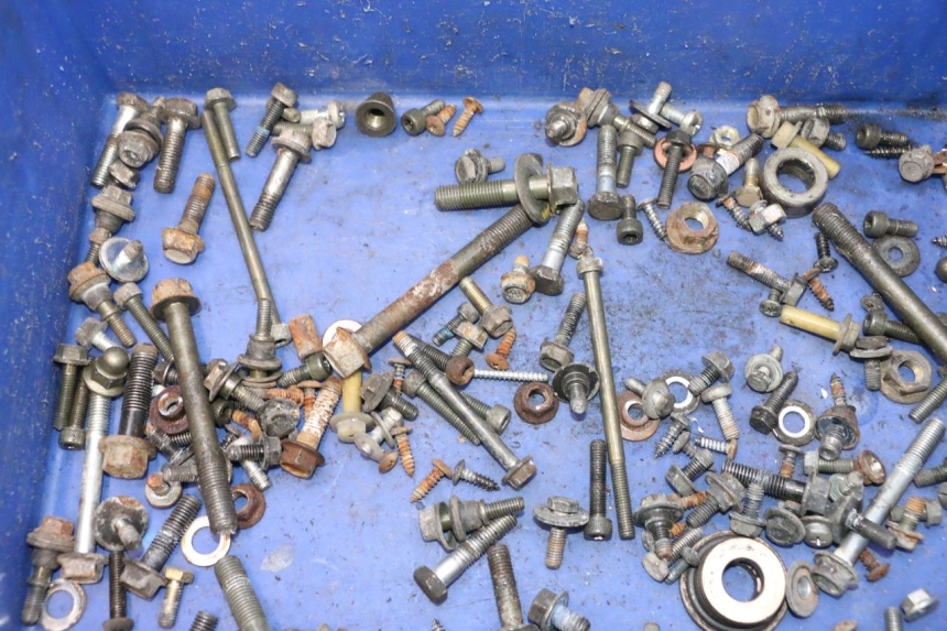 photo de SACO DE PARAFUSOS E FERRAGENS YAMAHA XMAX X-MAX 125 (2006 - 2009) - Zoom do estado de desgaste