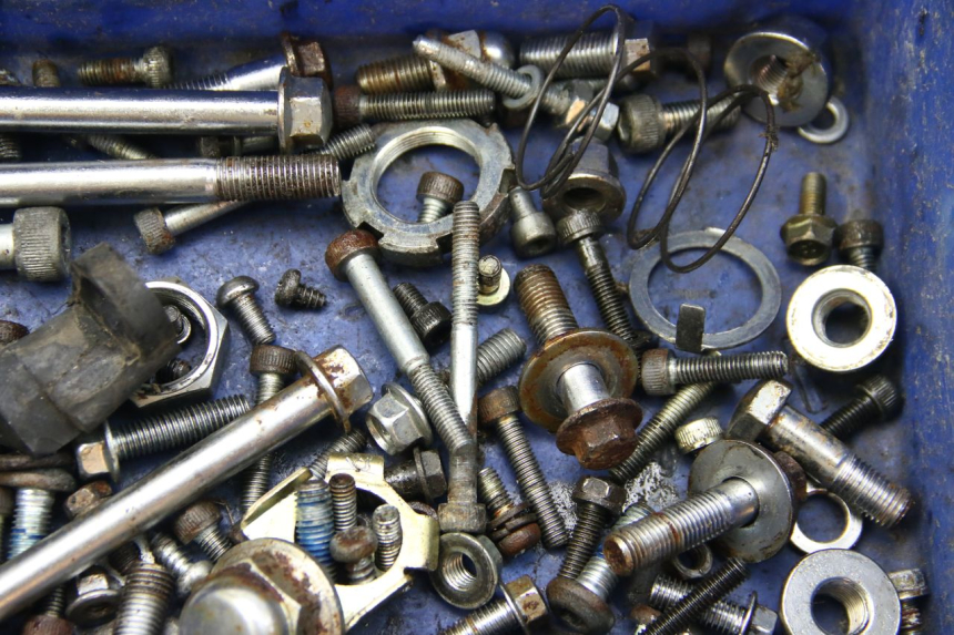 photo de SACO DE PARAFUSOS E FIXADORES YAMAHA XV VIRAGO 750 (1984 - 1998) - Ampliação técnica