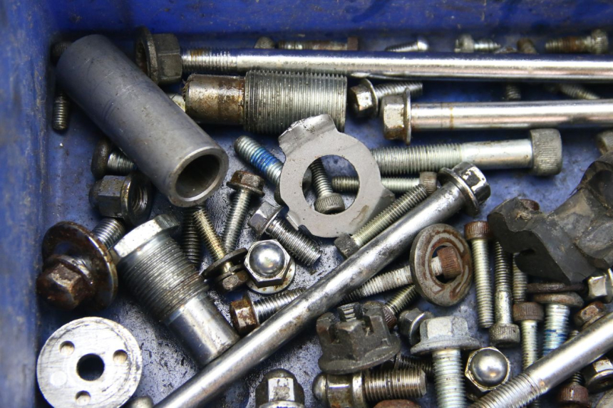 photo de SACO DE PARAFUSOS E FIXADORES YAMAHA XV VIRAGO 750 (1984 - 1998) - Pontos de fixação