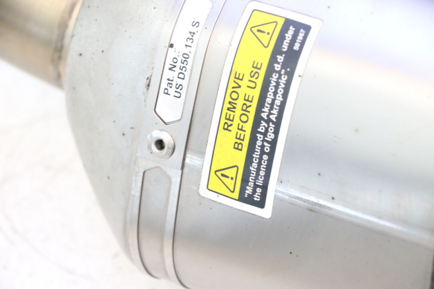 photo de SILENCIADOR YAMAHA FZ8 800 (2010 - 2016) - Ampliação dos componentes