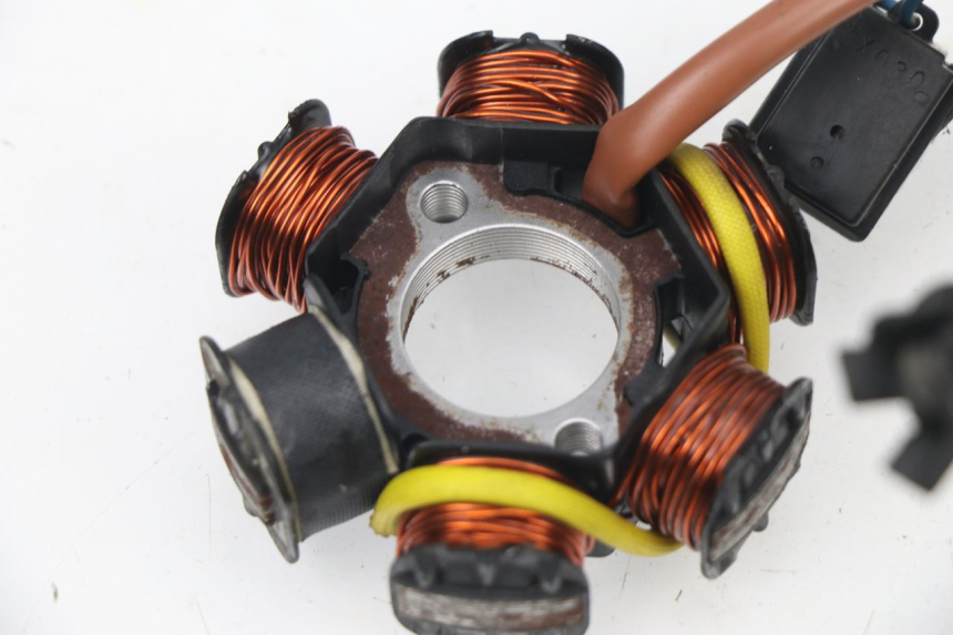 photo de ESTATOR PEUGEOT TREKKER TKR 50 (2005 - 2014) - Zoom do estado de desgaste
