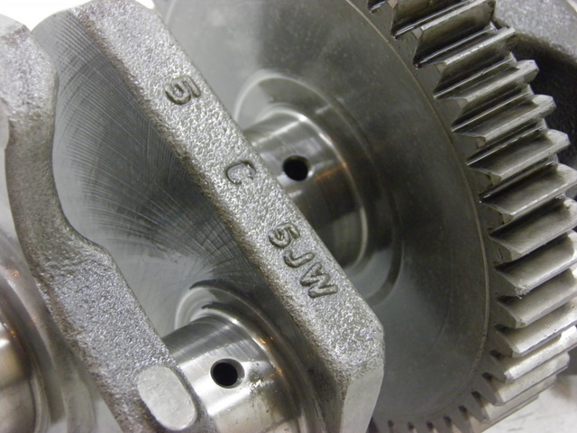 photo de virabrequim YAMAHA FJR 1300 (2004 - 2005) - Detalhe da peça